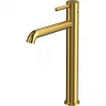Смеситель для раковины Whitecross Y brushed gold Y1212GLB Брашированное золото латунь