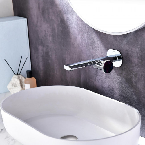 Смеситель для раковины Black&amp;White Gravity GF-7407-С 7407C цвет Хром