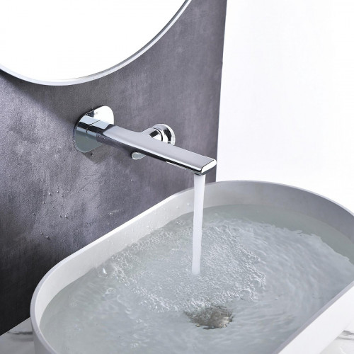 Смеситель для раковины Black&amp;White Gravity GF-7407-С 7407C цвет Хром