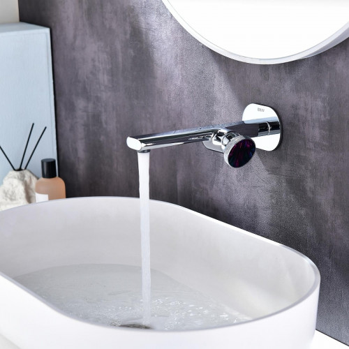 Смеситель для раковины Black&amp;White Gravity GF-7407-С 7407C цвет Хром