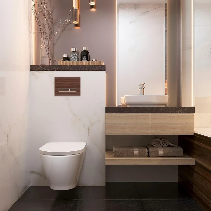 Раковина-чаша Lavinia Boho Bathroom Sink Slim 40 33311005 цвет Белый глянцевый