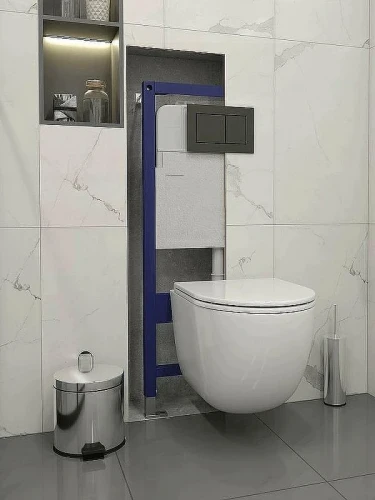 Клавиша смыва Maretti Sofia AC12SF-560 Черная матовая