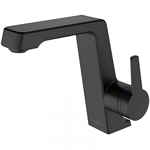 Смеситель для раковины Teska Thetis E5208 Черный матовый латунь