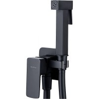 Гигиенический душ со смесителем Allen Brau Infinity 5.21005-31 Черный матовый латунь на стену