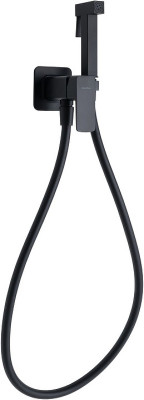 Гигиенический душ со смесителем Allen Brau Infinity 5.21005-31 Черный матовый латунь на стену