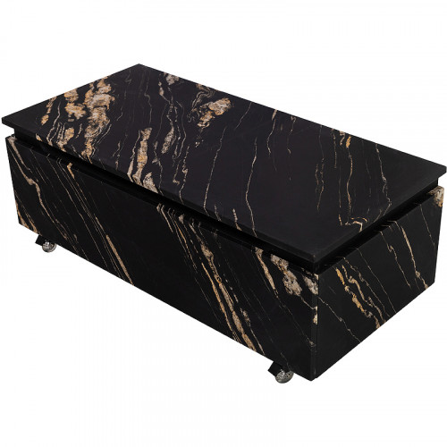 Тумба Cezares Slider 100 SLIDER-1000-1C-PI-NF-P Черный фьюжн МДФ / ЛДСП