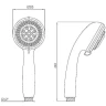 Ручной душ Melodia della vita Standard MKP20584 Белый