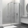Душевая перегородка Vincea Walk-In 80 VSW-1HS800CLGM профиль Вороненая сталь стекло прозрачное
