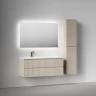 Тумба под раковину Sancos Snob R 119,5 SNR120LCE подвесная цвет Beige Soft
