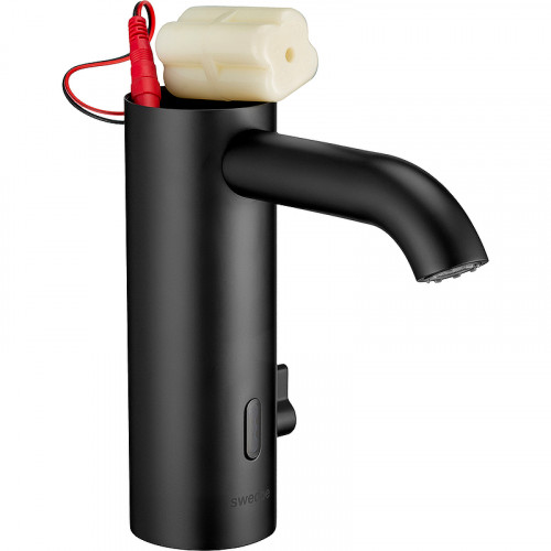 Смеситель для раковины Swedbe Europe 6010B Черный матовый латунь