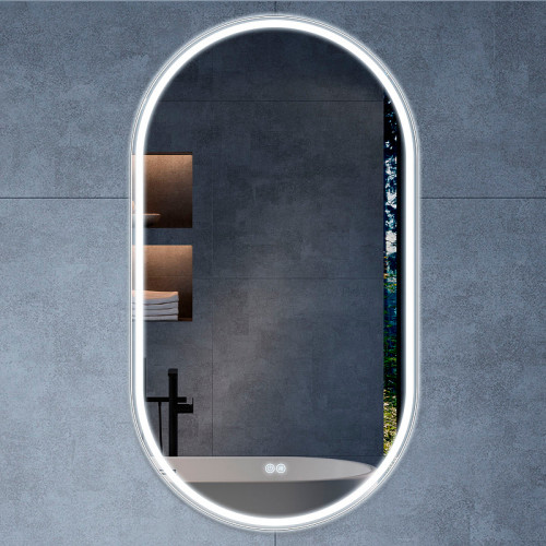 Зеркало Vincea 50 VLM-3AU900-2 с подсветкой с подогревом с сенсорным выключателем и диммером стекло