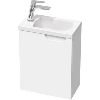 Тумба под раковину Ravak SD Classic 40 L X000001484 подвесная Белая глянцевая МДФ / ЛДСП