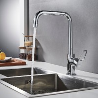 Смеситель для кухни Rossinka RS46-23 Хром латунь