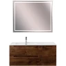 Тумба под раковину BelBagno Etna 100 L ETNA-1000-2C-1A-SO-RW-L подвесная Rovere Moro МДФ / ЛДСП