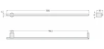 Электрический полотенцесушитель Сунержа Идиллия Plus 1000 03-0858-1000 цвет Золото
