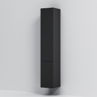 Шкаф пенал AM.PM Gem 30 R M90CHR0306BM подвесной Черный матовый МДФ / ЛДСП
