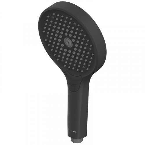 Душевая система Whitecross Y black YSET08TOPBL с термостатом Черная матовая латунь встраиваемый