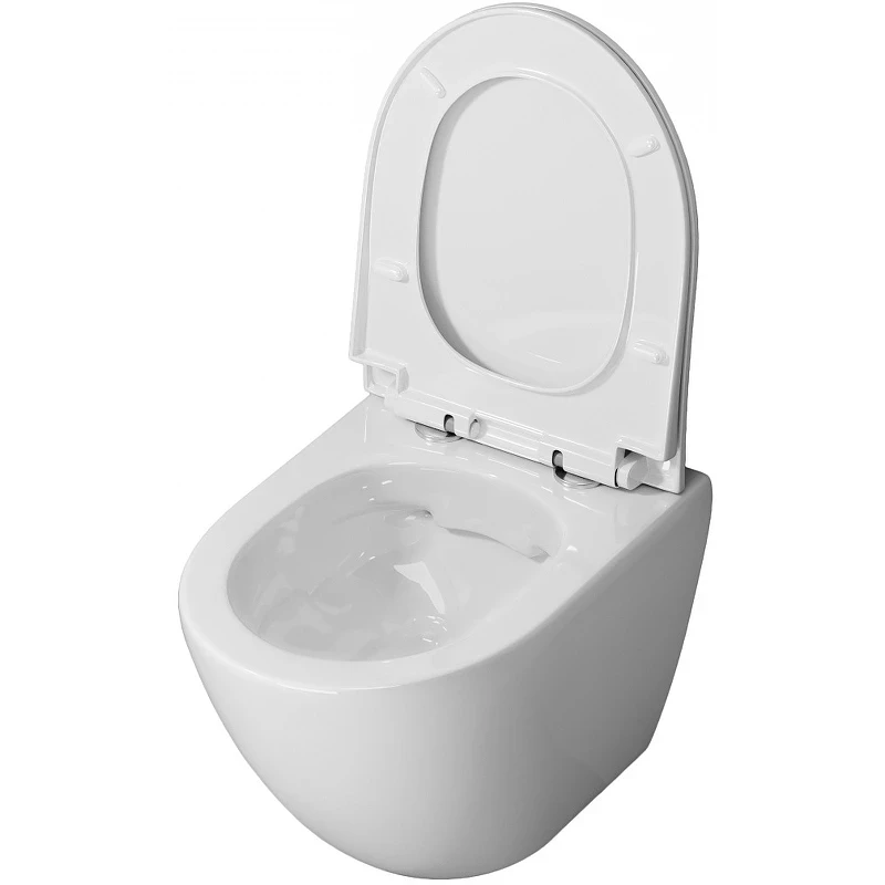 Комплект унитаза Niagara Vista NG-9301 с инсталляцией Berges Novum D5 040235 с сиденьем Микролифт и Черной матовой клавишей смыва
