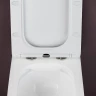 Комплект унитаза DIWO Ceramicanova Metric Rimless CN3007 с сиденьем с инсталляцией DIWO 4501 с клавишей смыва цвет Глянцевый белый