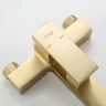 Смеситель для ванны Frap F3291-23 цвет Золотой сатин
