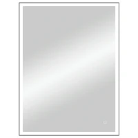 Зеркало Континент Solid 600x800 ЗЛП622 с подсветкой с сенсорным выключателем стекло
