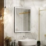 Зеркало Континент Solid 600x800 ЗЛП622 с подсветкой с сенсорным выключателем стекло