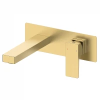 Смеситель для раковины Wonzon & Woghand Cube 2.0 WW-88869068-BG цвет Брашированное золото