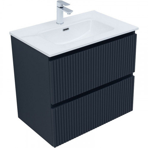 Тумба под раковину Aquanet Джейн 70 335428 подвесная Маренго МДФ / ЛДСП