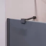 Шторка на ванну RGW Screens SC-151B 60х150 351115106-34 профиль Черный стекло тонированное