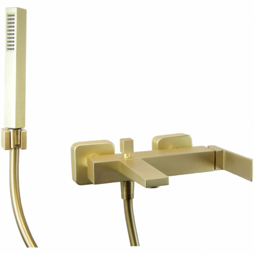 Смеситель для ванны Webert Pegaso PE850101794 Золото матовое на стену