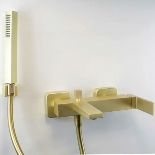 Смеситель для ванны Webert Pegaso PE850101794 Золото матовое на стену