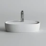 Раковина Ceramicanova Element 50 CN6036 Белая фарфор накладная
