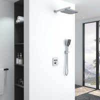 Душевая система Vincea Inspire VSFW-321MT1CH с термостатом Хром латунь встраиваемый