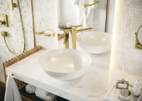 Смеситель для душа Hansgrohe ShowerSelect 15763990 с термостатом Полированное золото латунь встраиваемый