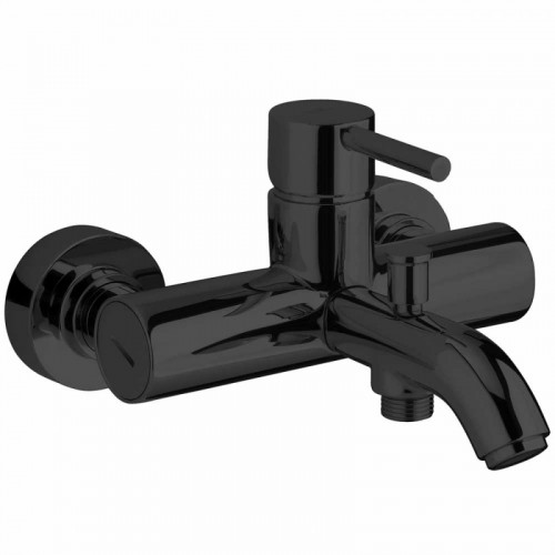 Смеситель для ванны Webert Elio EL850102560 Черный матовый на стену