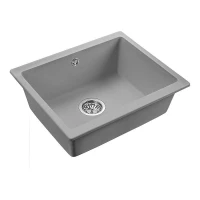 Кухонная мойка Emar Quartz 55,5 EMQ-1555.P цвет Алмаз