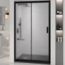 Душевая дверь RGW Passage PA-016B 130 350801613-24 профиль Черный стекло матовое-сатинат