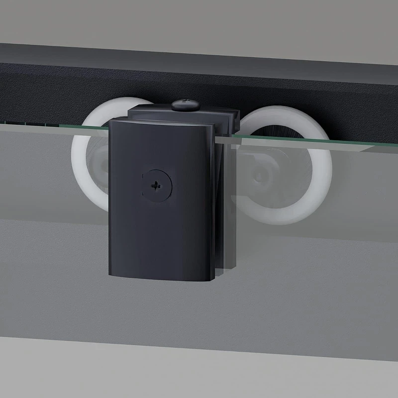 Душевая дверь RGW Passage PA-016B 130 350801613-24 профиль Черный стекло матовое-сатинат