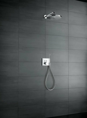 Смеситель для душа Hansgrohe ShowerSelect 15765000 с термостатом Хром латунь встраиваемый