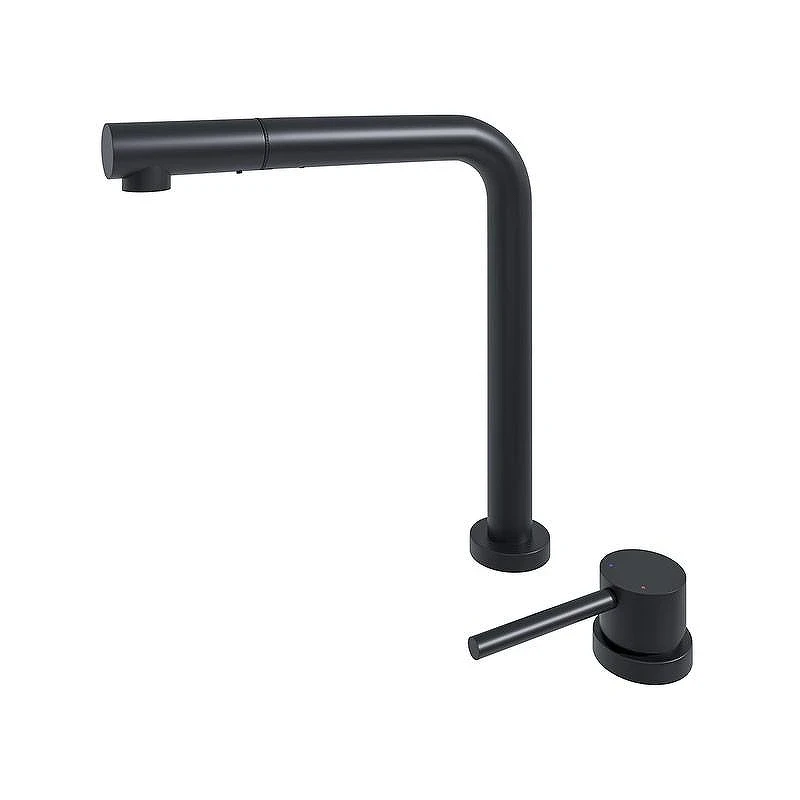 Смеситель для кухни Emar Steel ЕС - 7027 цвет Black
