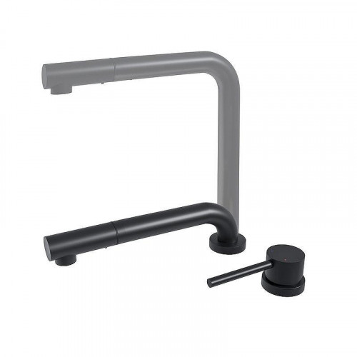 Смеситель для кухни Emar Steel ЕС - 7027 цвет Black