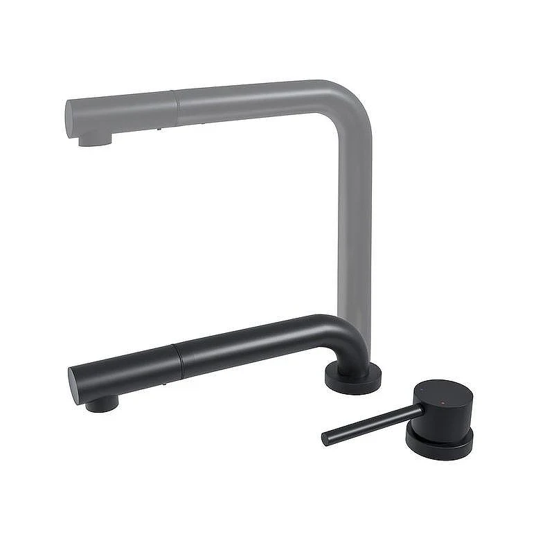 Смеситель для кухни Emar Steel ЕС - 7027 цвет Black