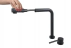 Смеситель для кухни Emar Steel ЕС - 7027 цвет Black