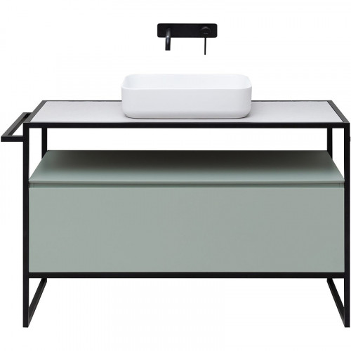 Тумба под раковину Allen Brau Priority 120 1.31004.PWM Папирус матовый МДФ / ЛДСП