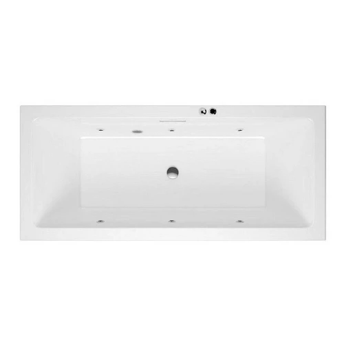 Акриловая ванна Excellent Heaven Slim 180x80 WAEX.HEV18S.SOFT.CR цвет Белый с гидромассажем форсунки Хром