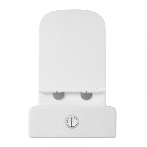 Унитаз компакт Azario Terra Торнадо AZ-6003-A цвет Белый с бачком и сиденьем Микролифт