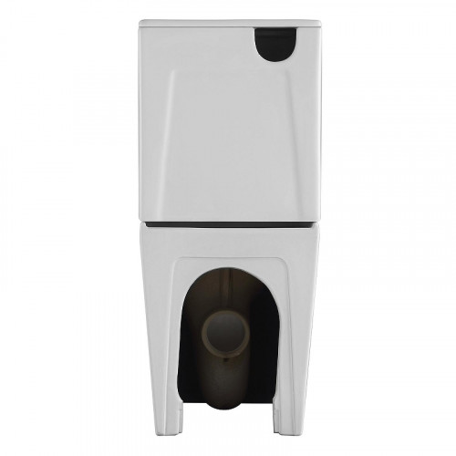 Унитаз компакт Azario Terra Торнадо AZ-6003-A цвет Белый с бачком и сиденьем Микролифт