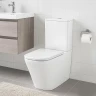 Унитаз компакт Azario Terra Торнадо AZ-6003-A цвет Белый с бачком и сиденьем Микролифт