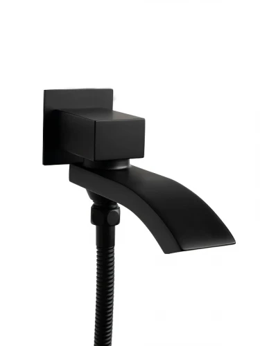 Душевая система FILARETE Waterfall FL1012BL цвет Черный матовый