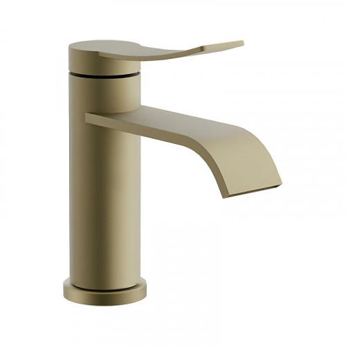 Смеситель для раковины Belz B812-5 B10812-5 цвет Брашированное золото